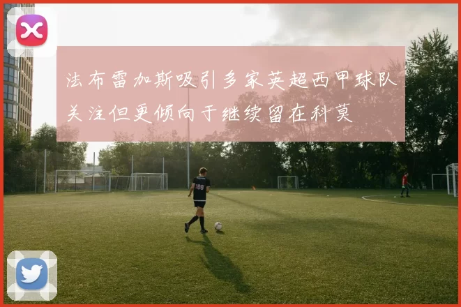 法布雷加斯吸引多家英超西甲球队关注但更倾向于继续留在科莫